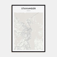 Stavanger Map Portrait Poster