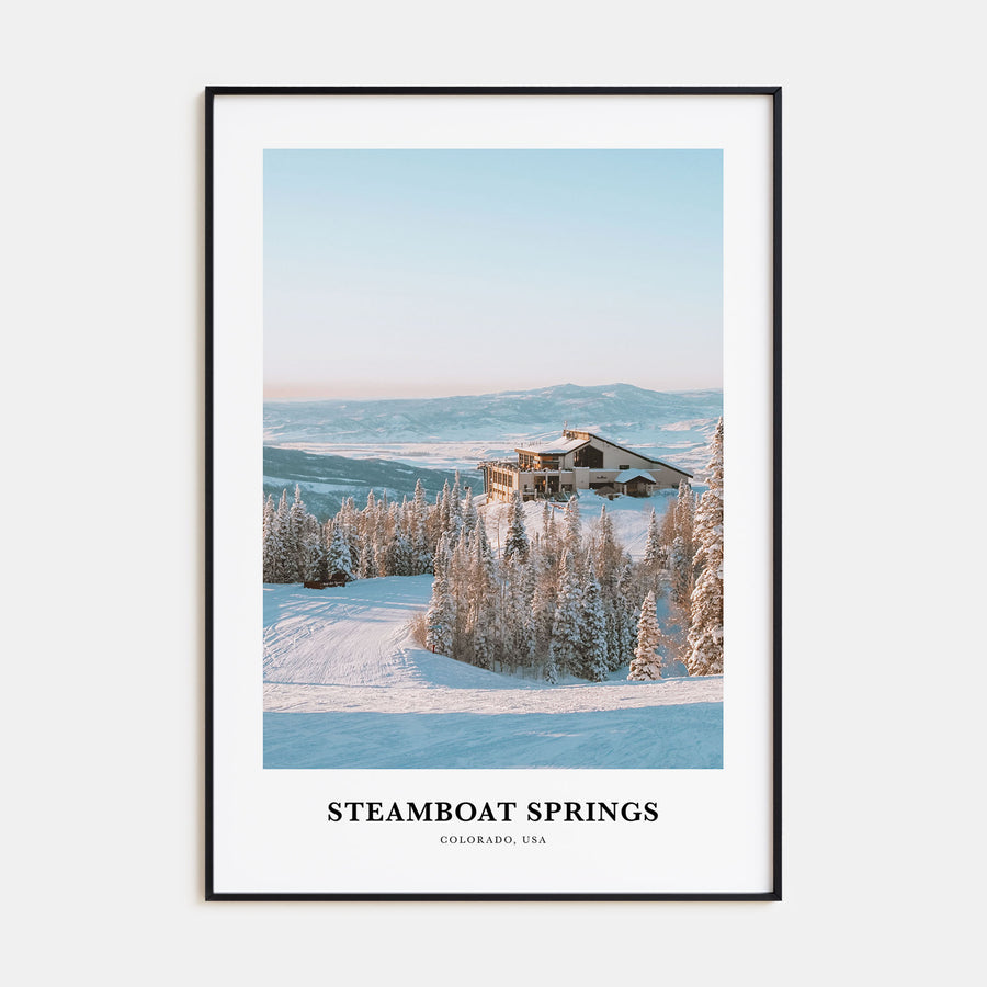 Steamboat Springs Portrait Color No 1 Poster