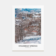 Steamboat Springs Portrait Color No 2 Poster