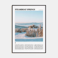 Steamboat Springs Travel Color Poster