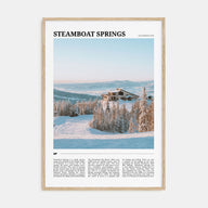 Steamboat Springs Travel Color Poster