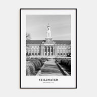 Stillwater Portrait B&W Poster