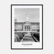 Stillwater Portrait B&W Poster