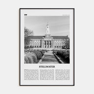 Stillwater Travel B&W Poster