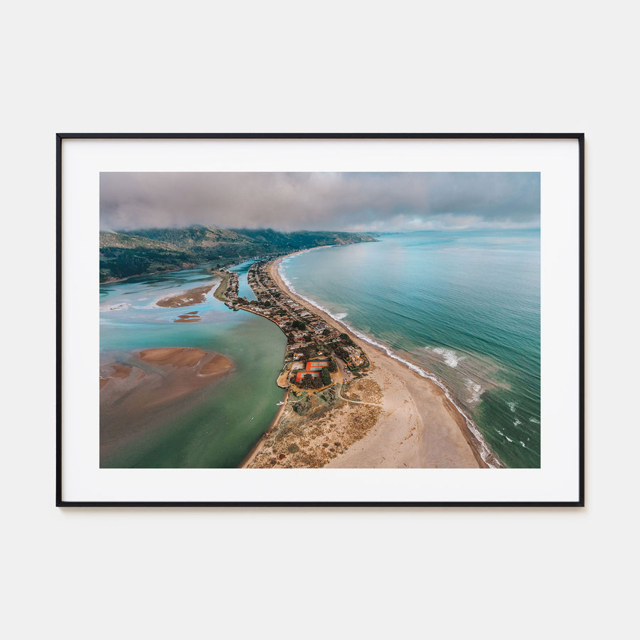 Stinson Beach Landscape Color Poster