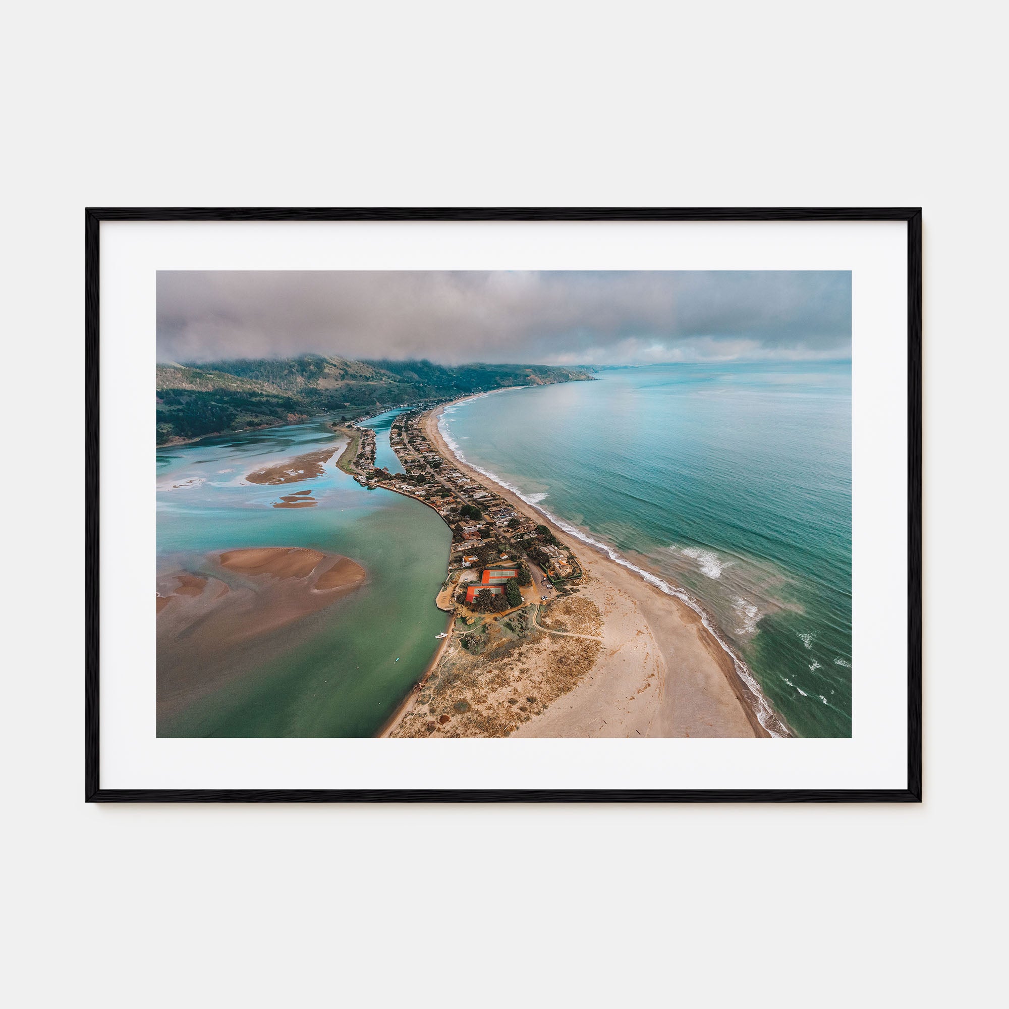 Stinson Beach Landscape Color Poster