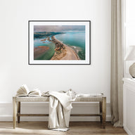 Stinson Beach Landscape Color Poster