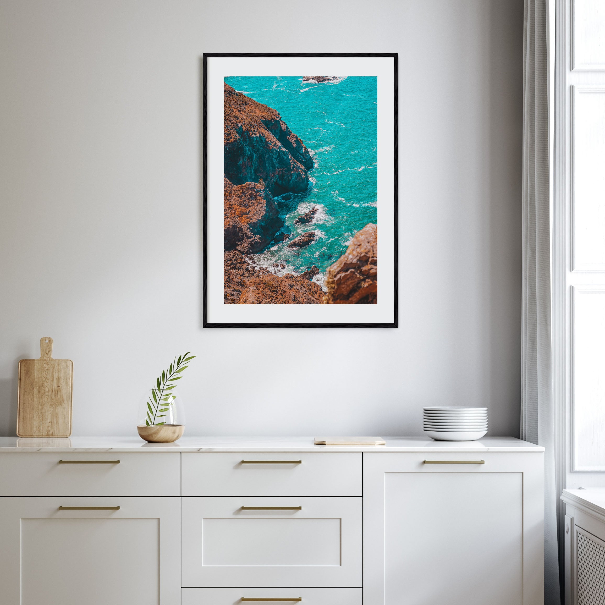 Stinson Beach Photo Color Poster