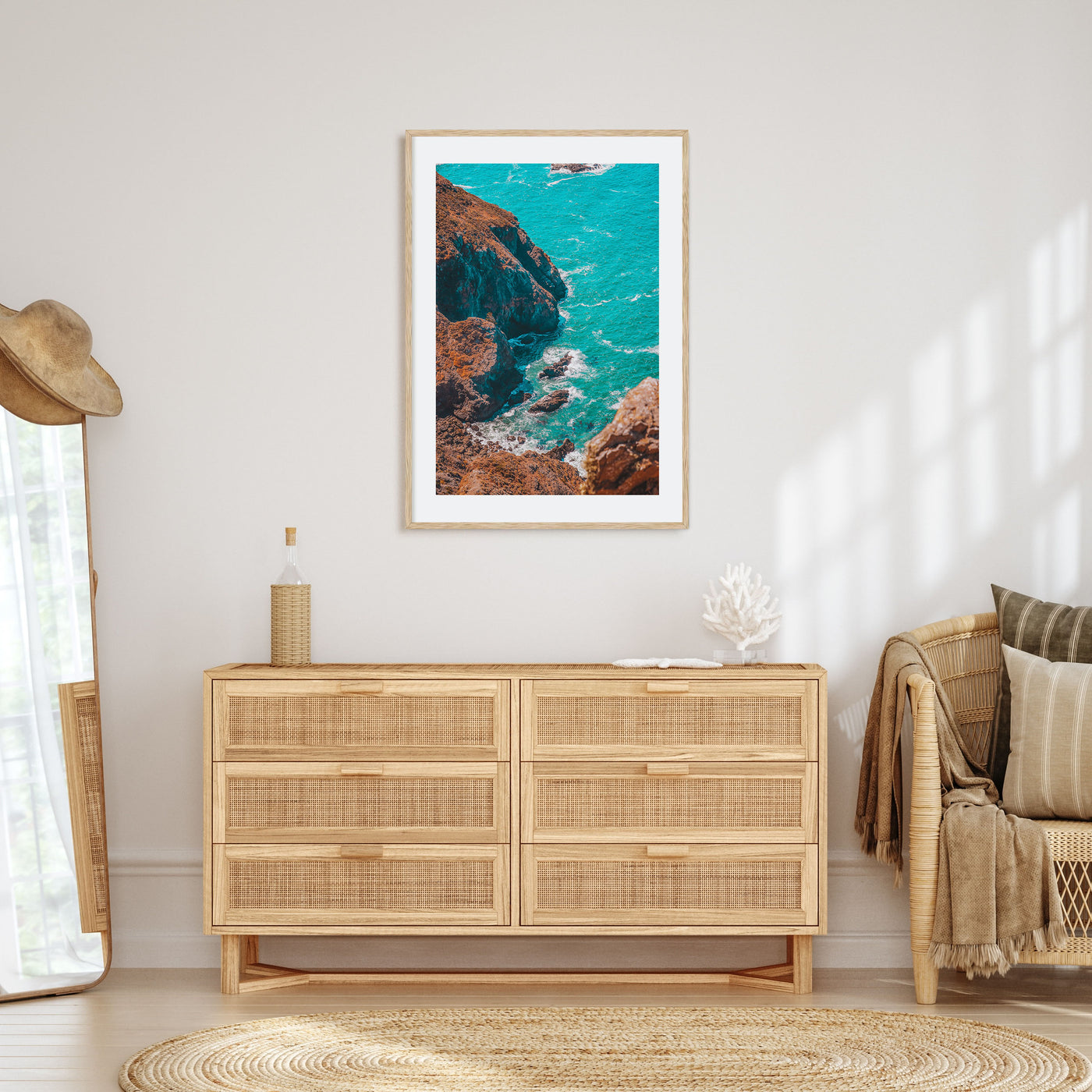 Stinson Beach Photo Color Poster