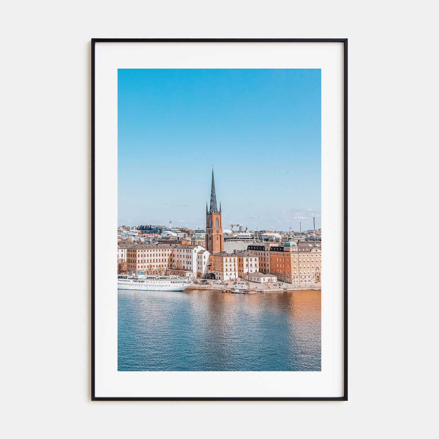 Stockholm Photo Color No 1 Poster