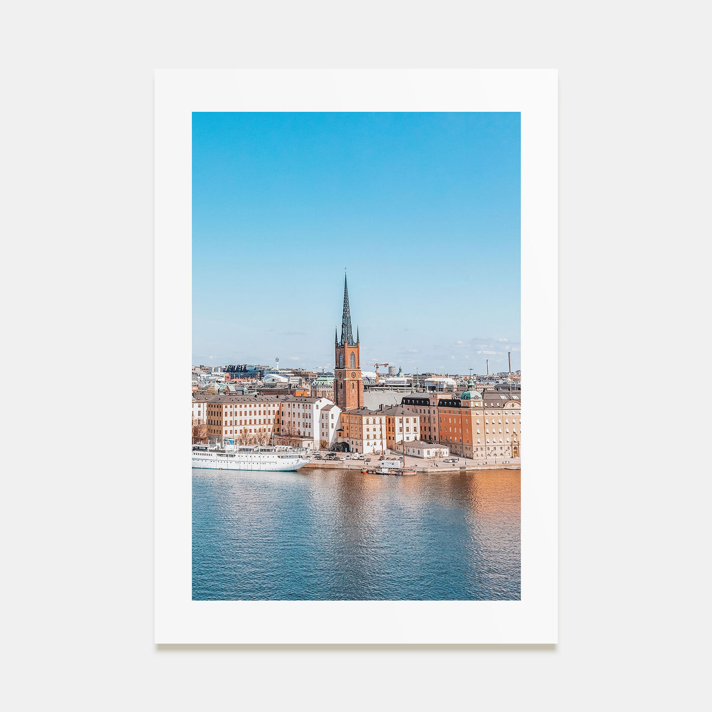 Stockholm Photo Color No 1 Poster