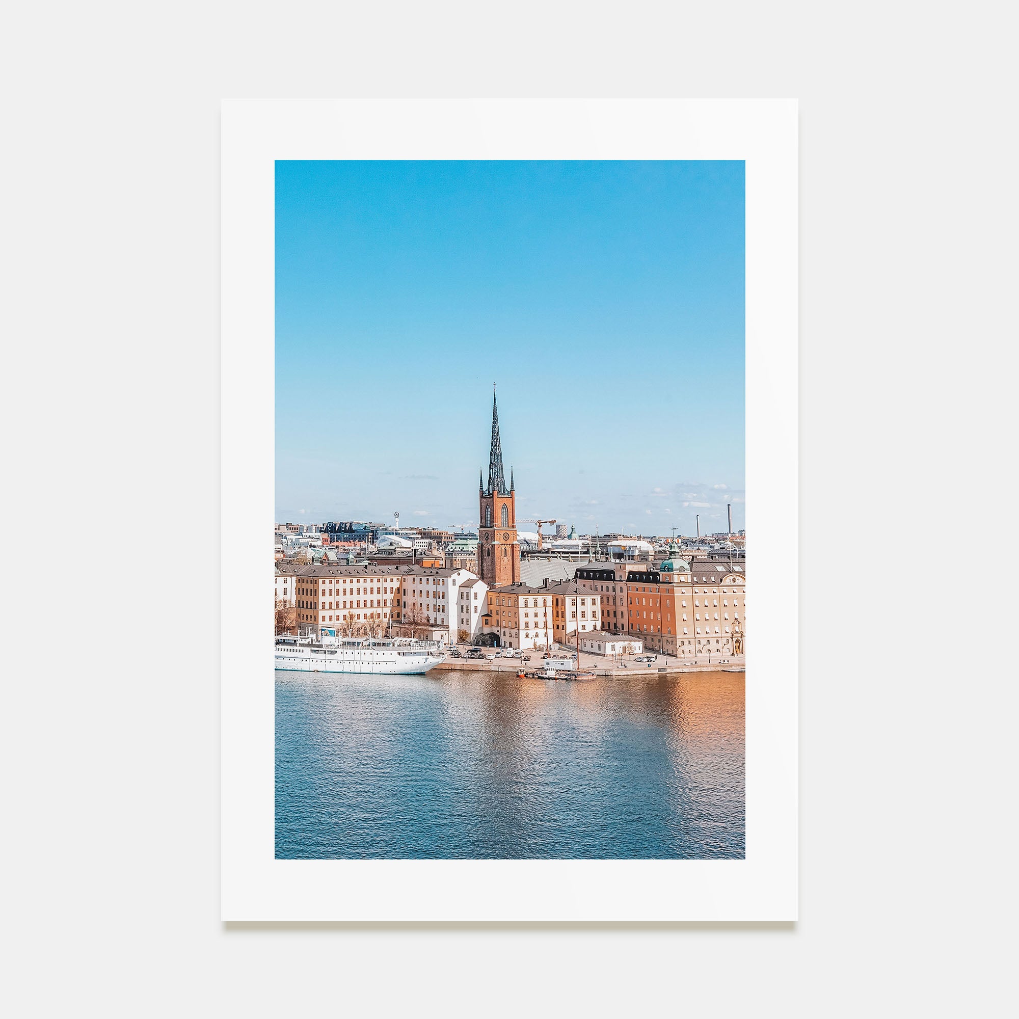 Stockholm Photo Color No 1 Poster