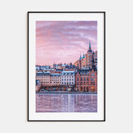 Stockholm Photo Color No 2 Poster