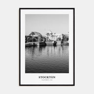 Stockton Portrait B&W Poster