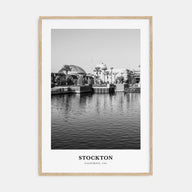 Stockton Portrait B&W Poster