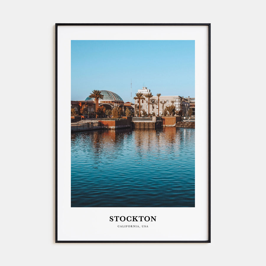 Stockton Portrait Color Poster