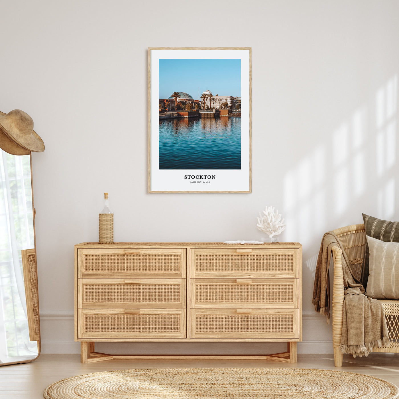 Stockton Portrait Color Poster