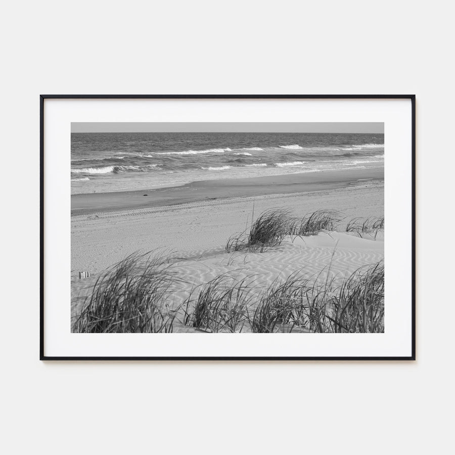 Stone Harbor Landscape B&W Poster