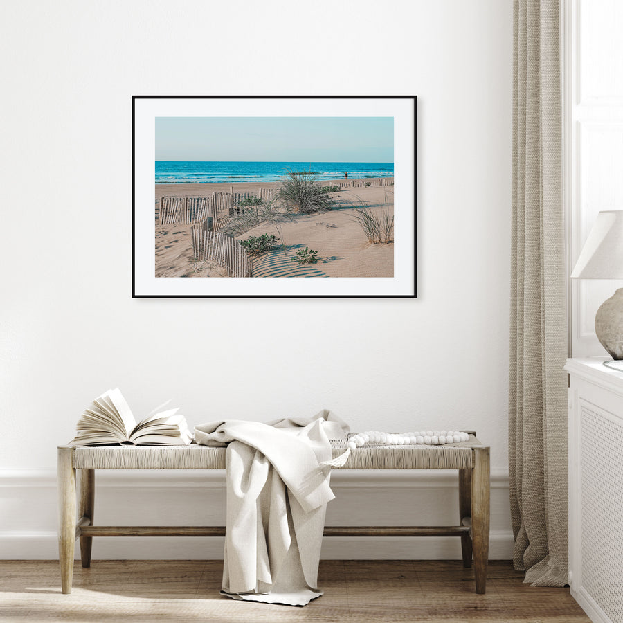 Stone Harbor Landscape Color Poster