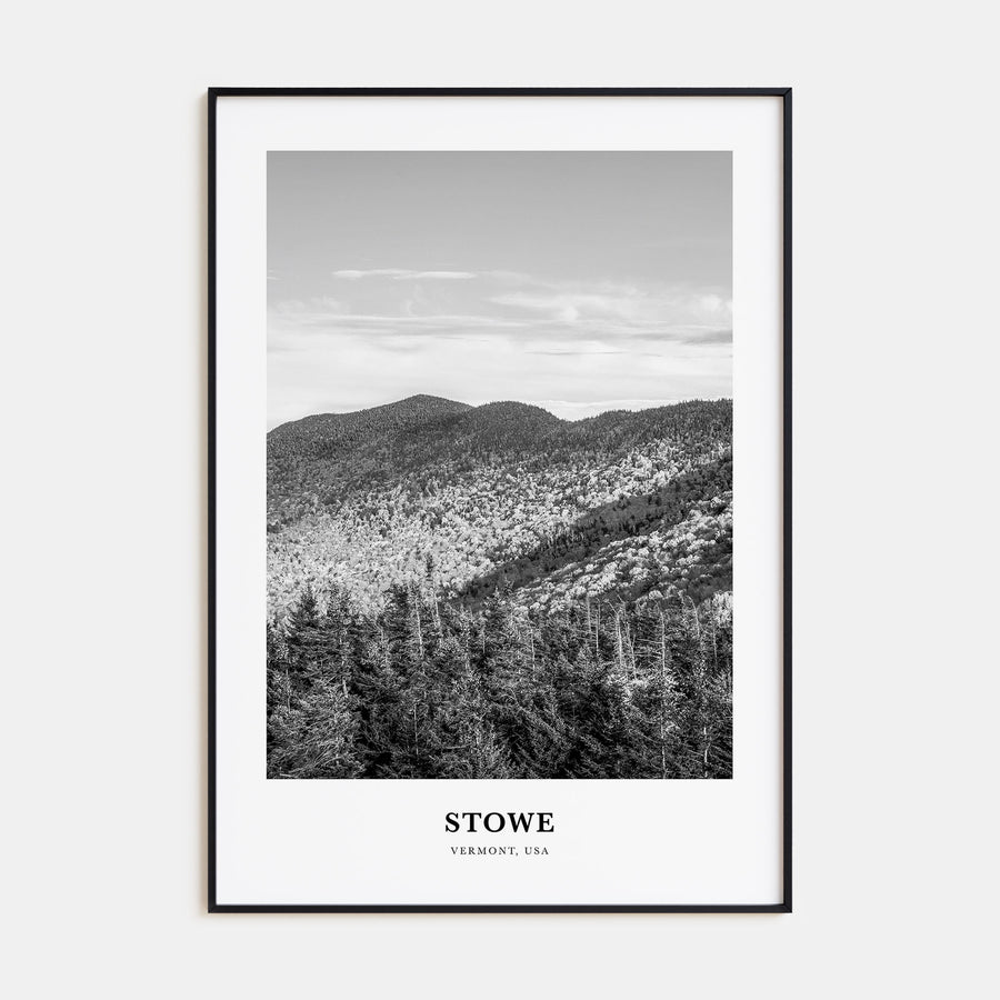 Stowe Portrait B&W Poster