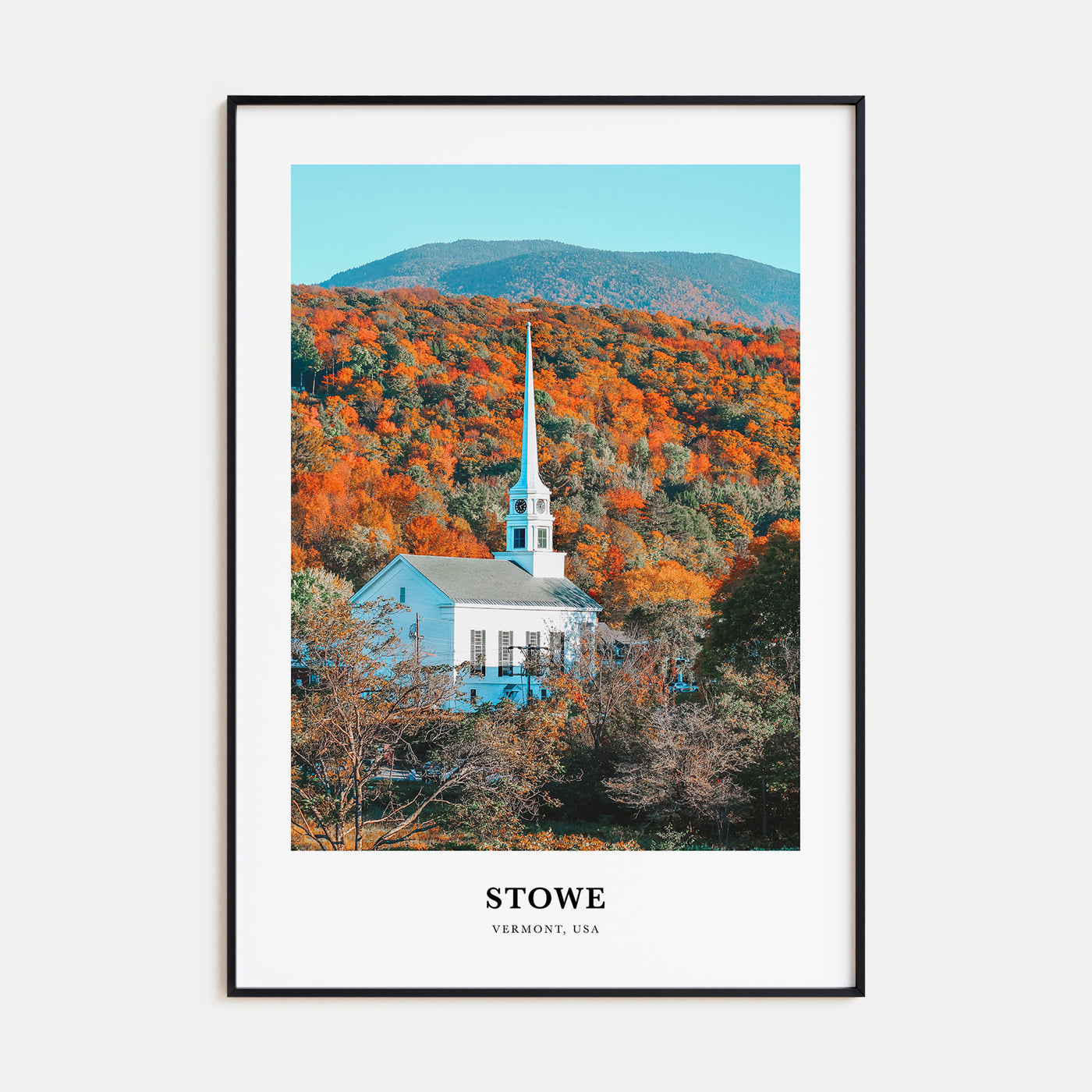 Stowe Portrait Color No 2 Poster