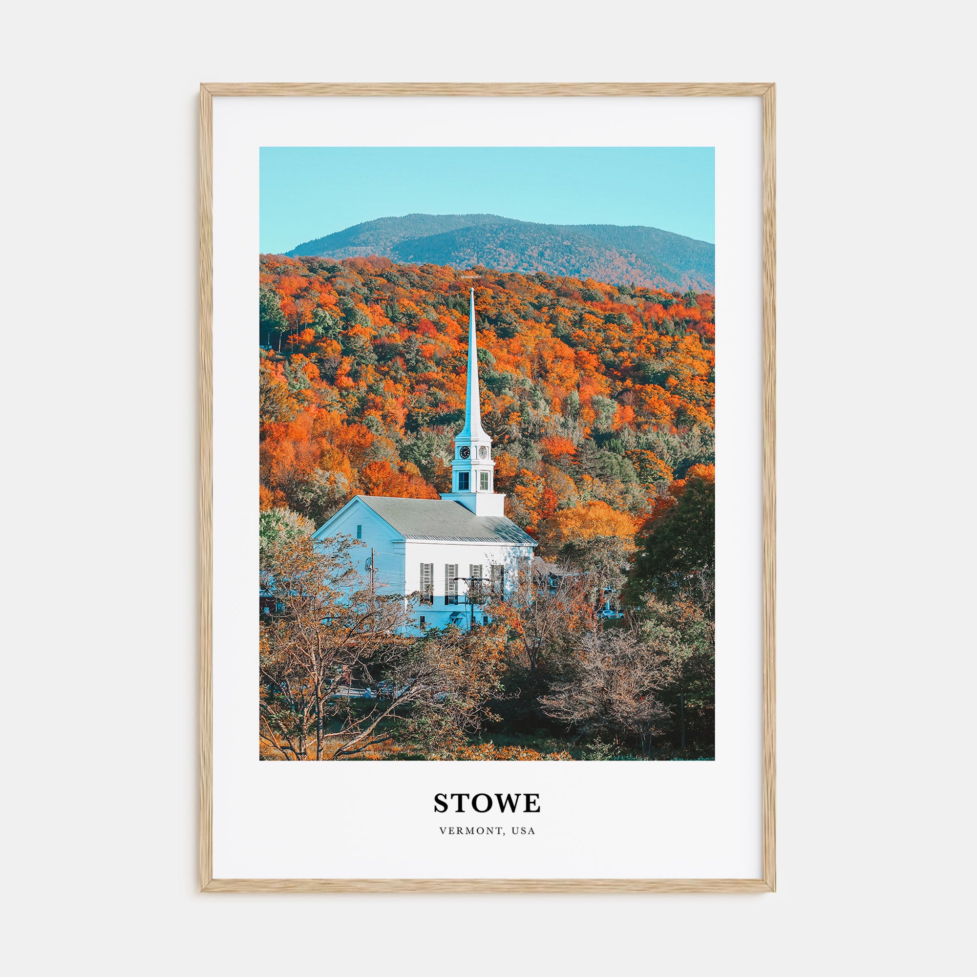 Stowe Portrait Color No 2 Poster