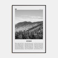 Stowe Travel B&W No 2 Poster