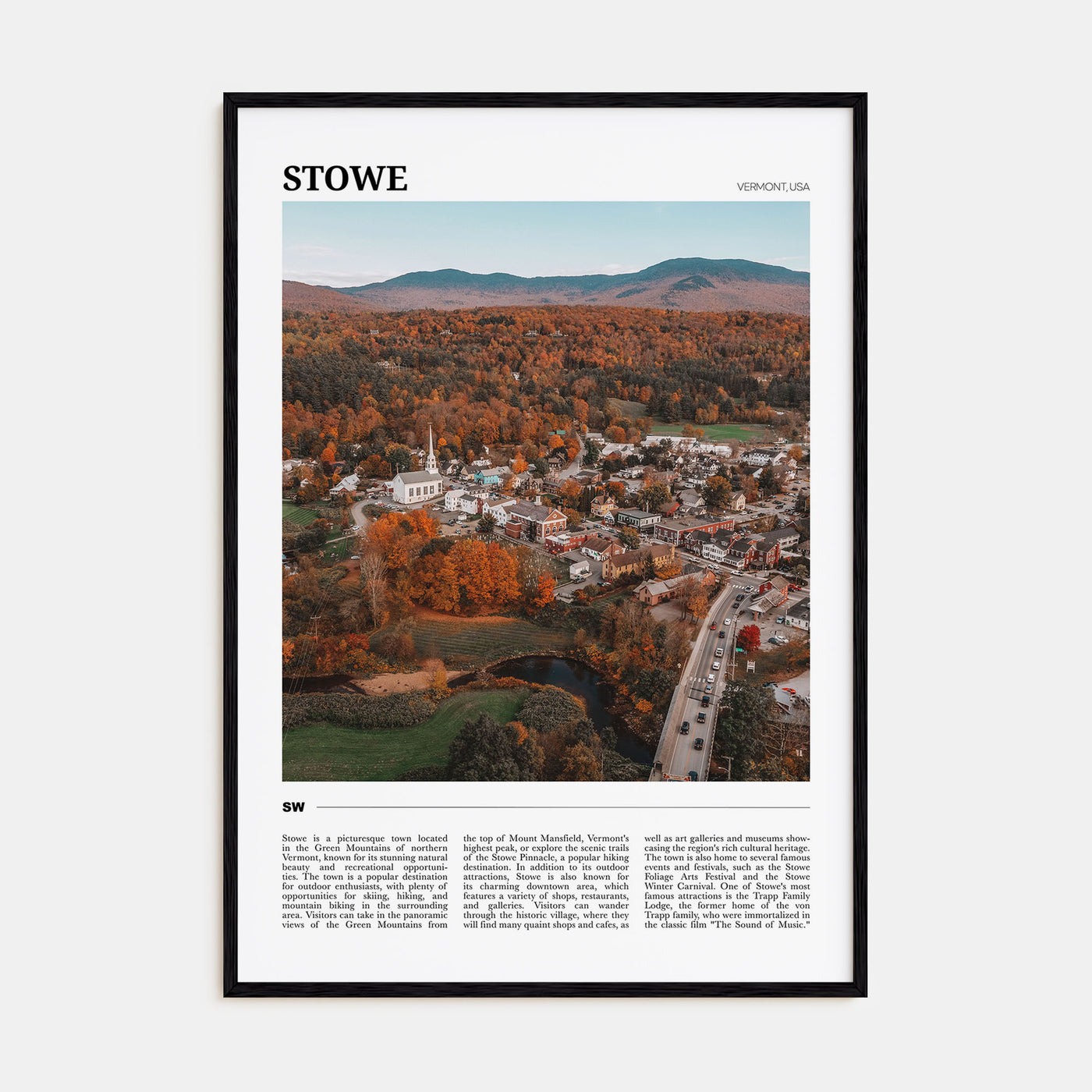Stowe Travel Color No 1 Poster