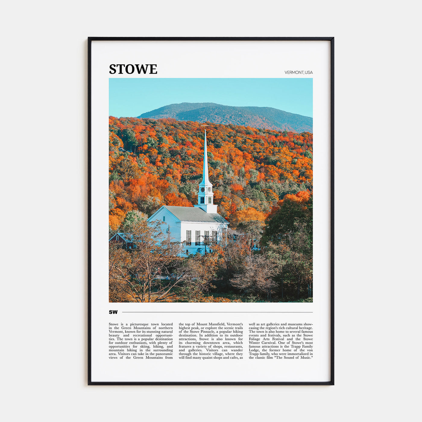 Stowe Travel Color No 2 Poster