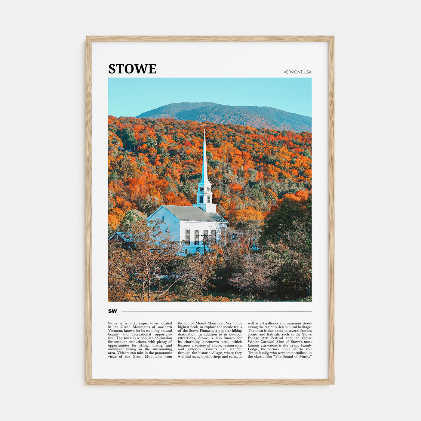 Stowe Travel Color No 2 Poster