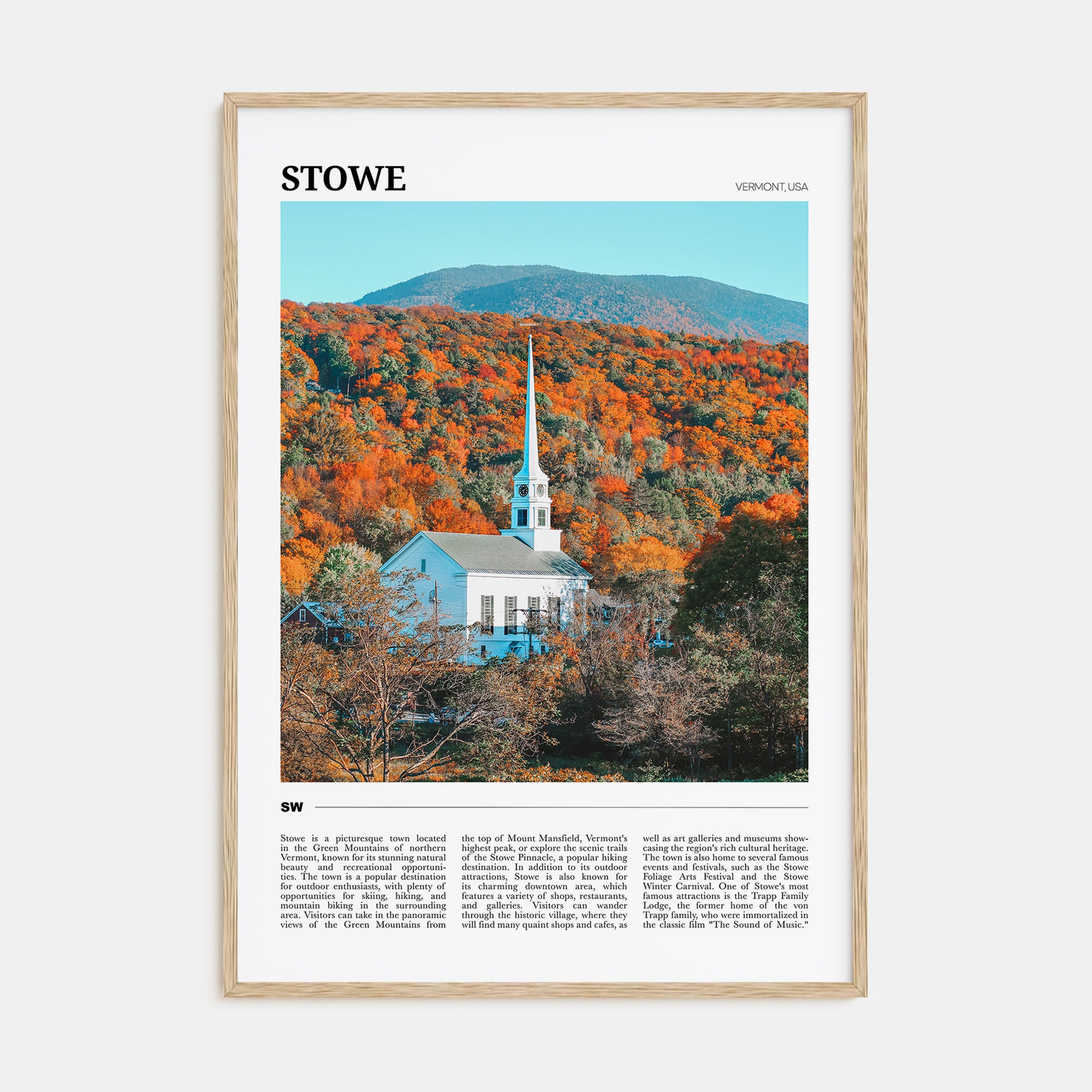 Stowe Travel Color No 2 Poster