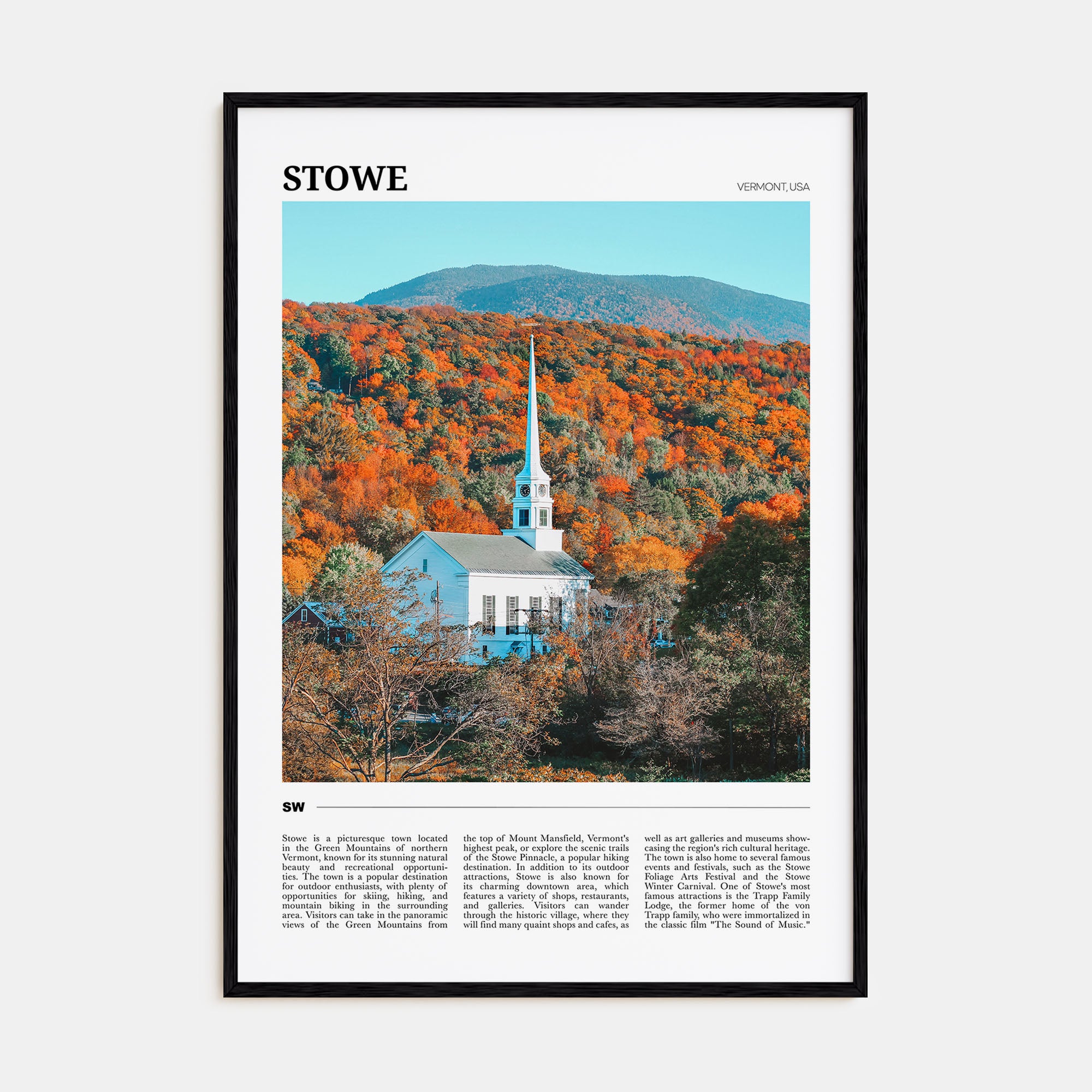 Stowe Travel Color No 2 Poster