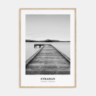 Strahan Portrait B&W Poster