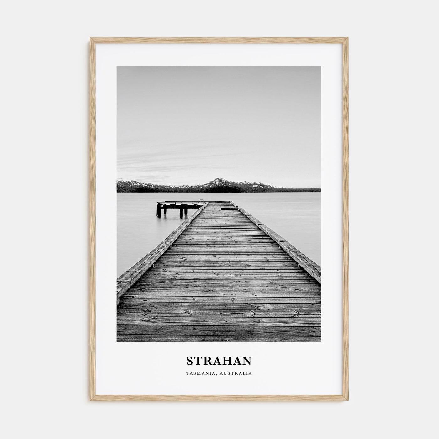Strahan Portrait B&W Poster