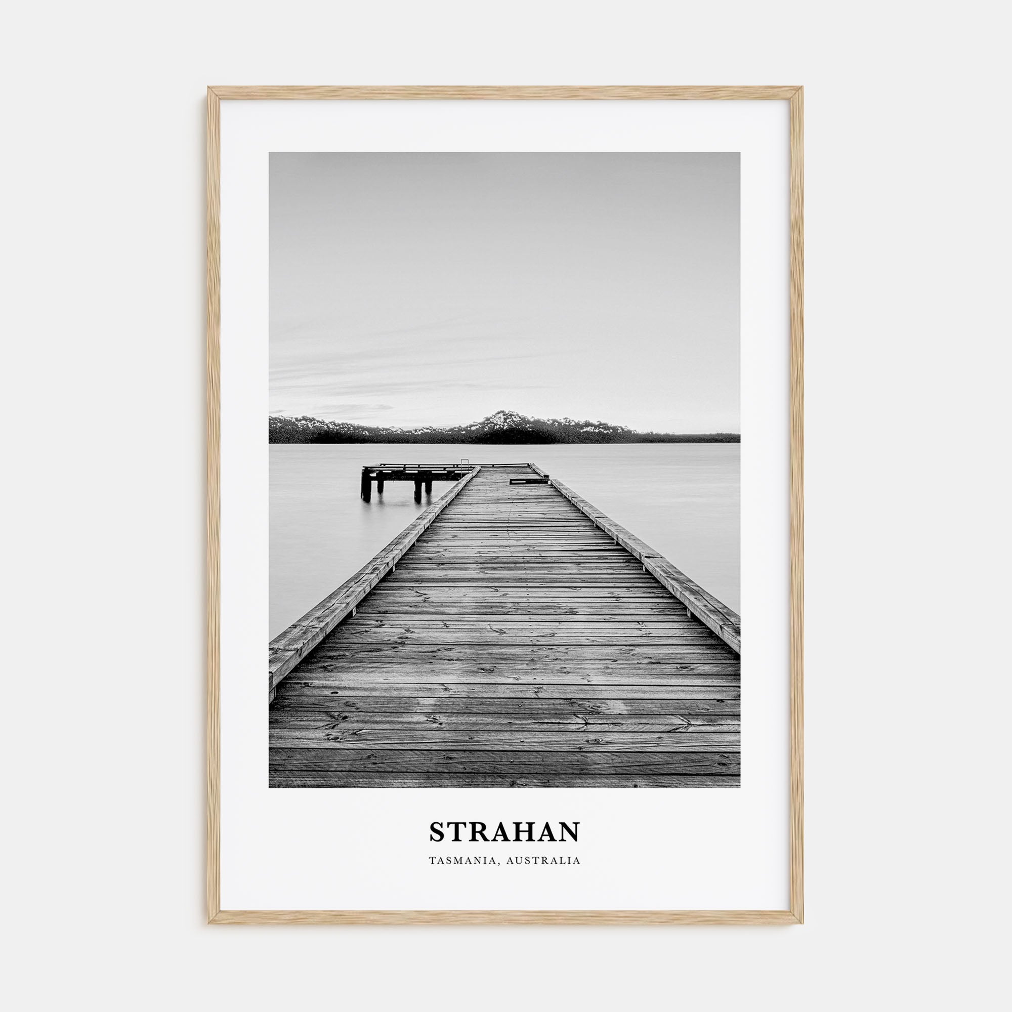 Strahan Portrait B&W Poster