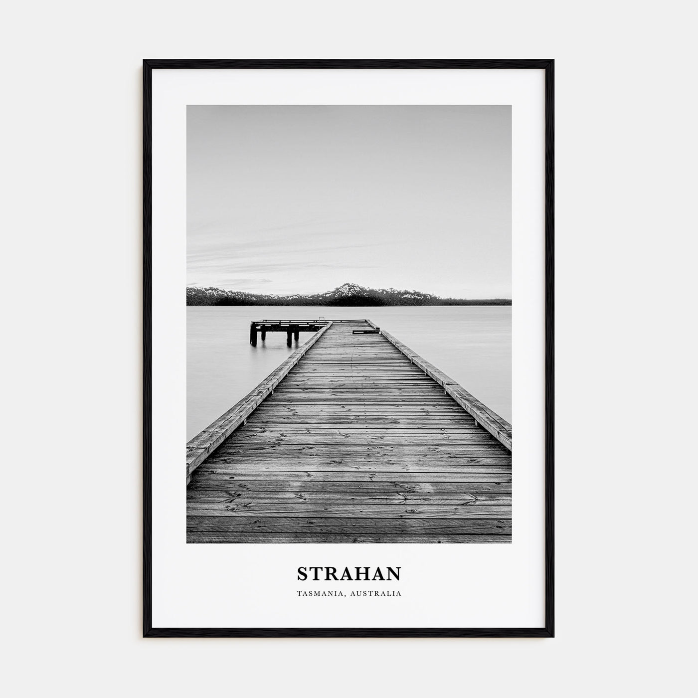 Strahan Portrait B&W Poster