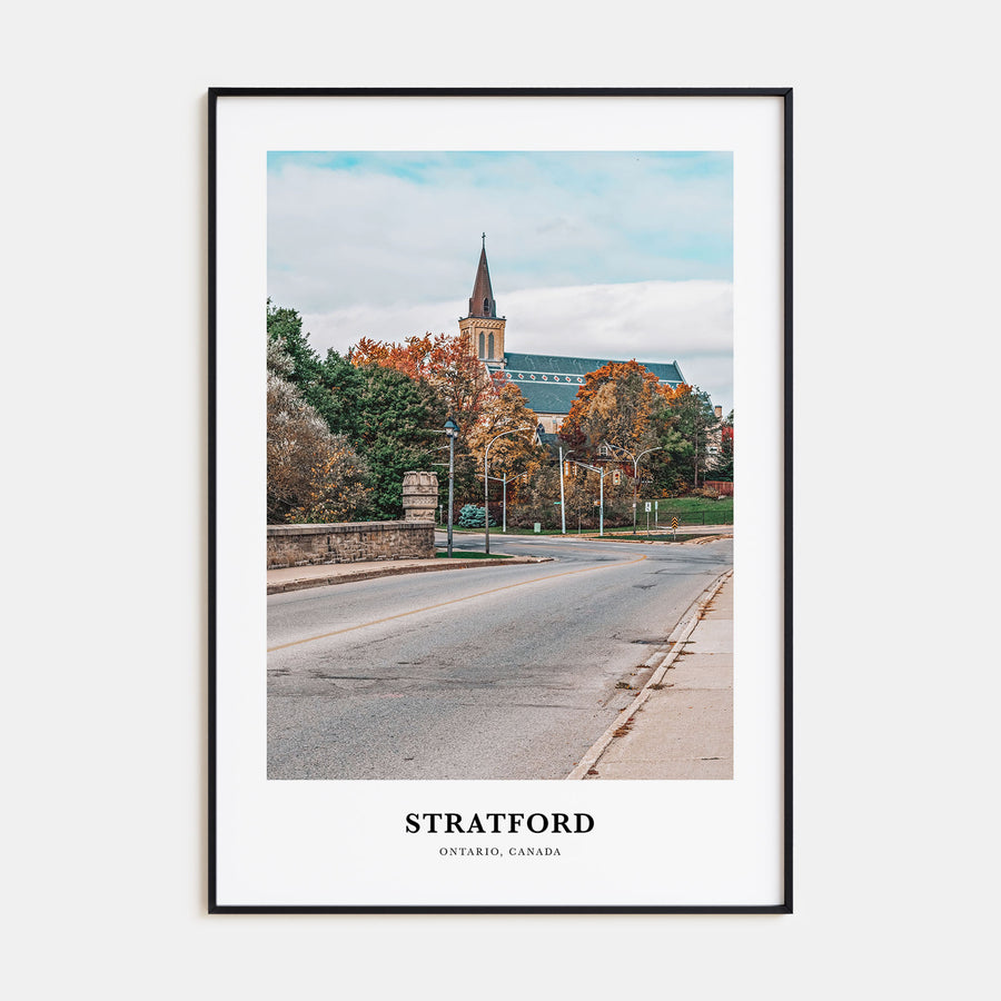 Stratford, Canada Portrait Color Poster