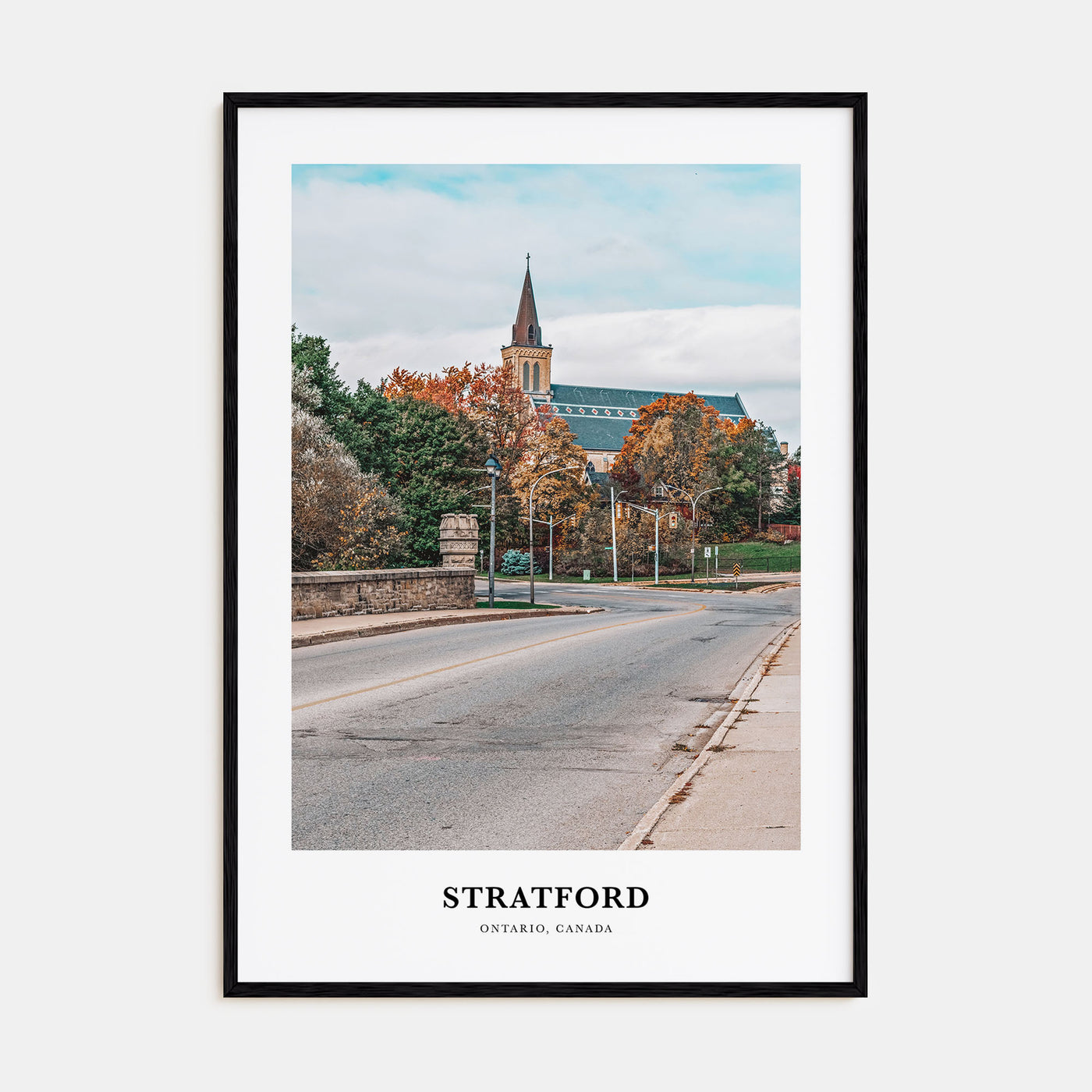 Stratford, Canada Portrait Color Poster