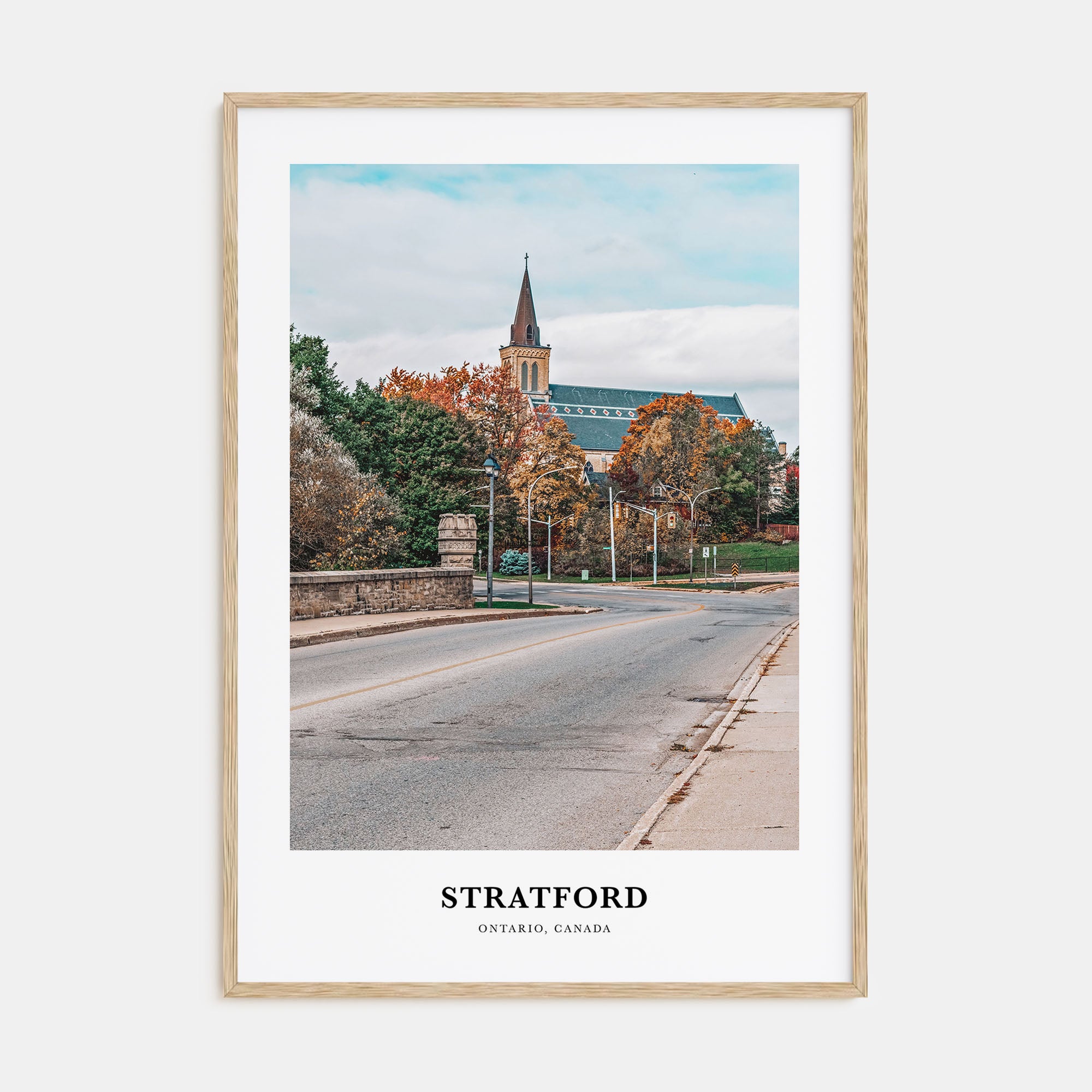 Stratford, Canada Portrait Color Poster