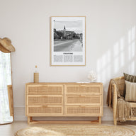 Stratford, Canada Travel B&W Poster