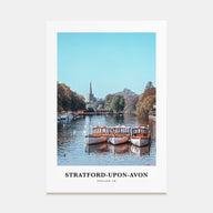 Stratford-upon-Avon Portrait Color Poster