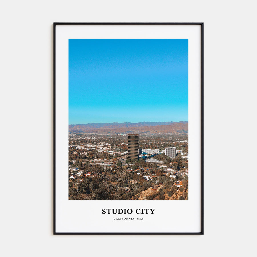 Studio City Portrait Color Poster