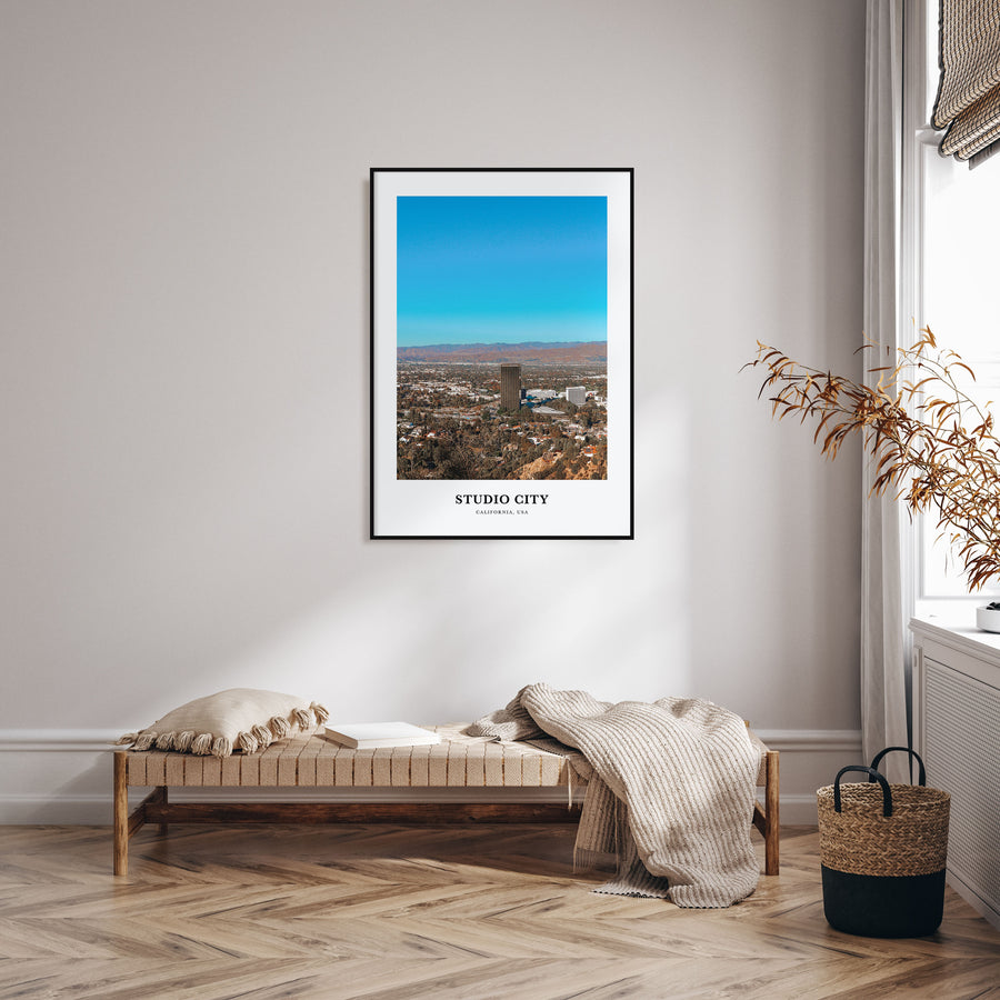 Studio City Portrait Color Poster