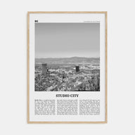 Studio City Travel B&W Poster