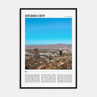 Studio City Travel Color Poster
