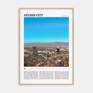 Studio City Travel Color Poster