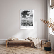 Stuttgart Portrait B&W Poster