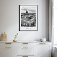 Subotica Portrait B&W Poster