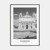 Suchitoto Portrait B&W Poster