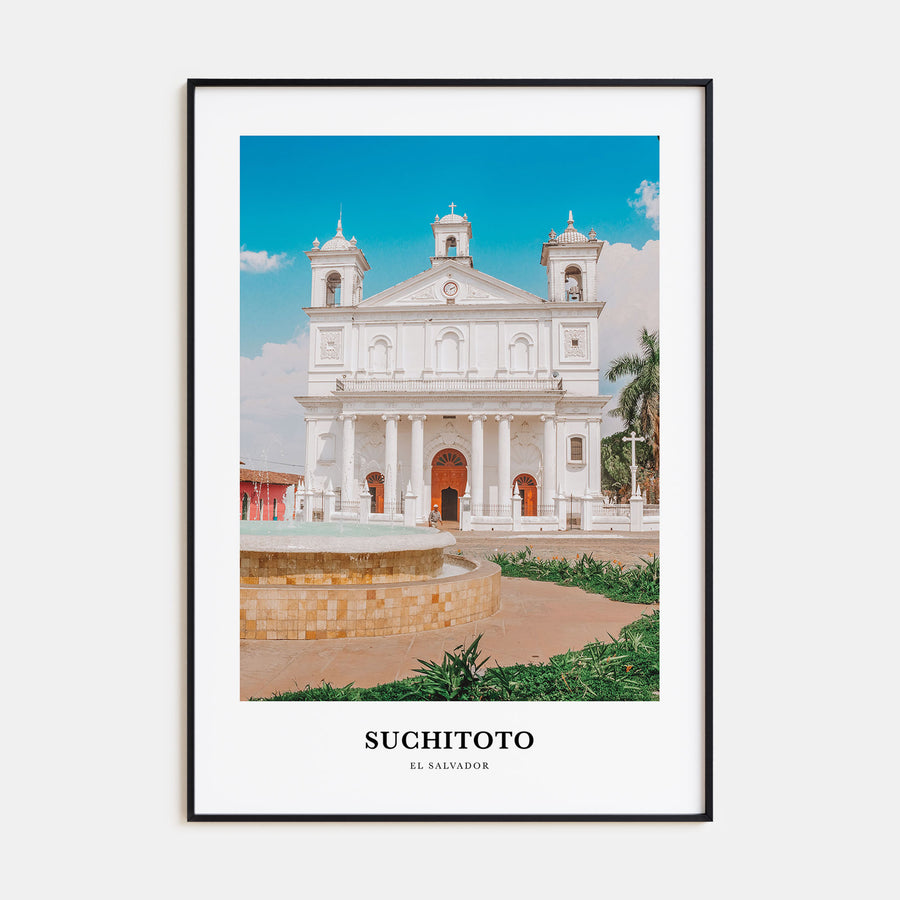 Suchitoto Portrait Color Poster